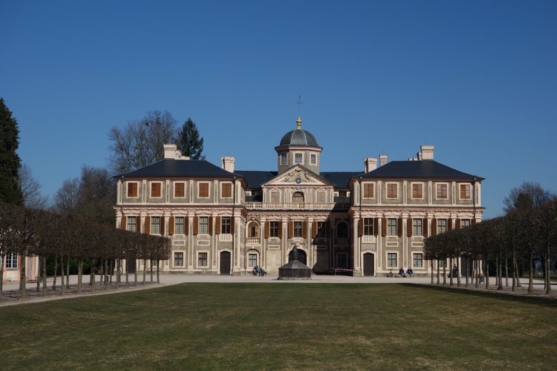 Ein Bild vom Schloss Favorite in Raststatt.